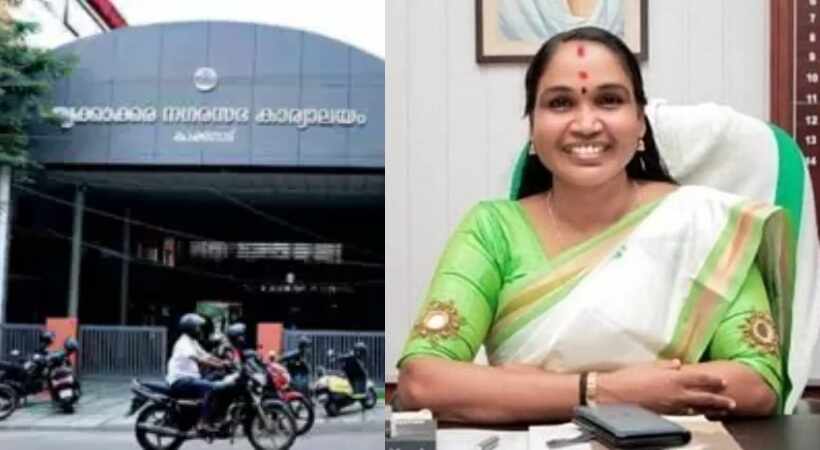 Thrikakkara Municipality Chairman Ajitha Thankappan has finally resigned (1)