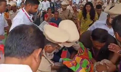 Madhya Pradesh Minister Collapses On Stage During Independence Day 1