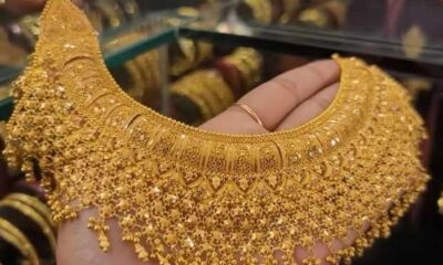 wedding gold necklace design