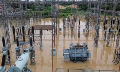 Kazhakoottam substation operation was disrupted due to heavy rain