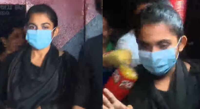 Sharon murder case Greeshma was released from jail