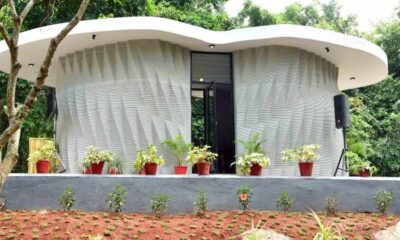 first 3d printing building kerala