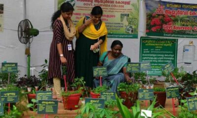 Display of medicinal plants in Keraleeyam