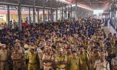 Kerala Police has provided security for the Ayyappans at Sannidhanam