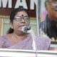 Minister J Chinchu Rani against Governor